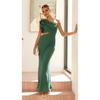 Women's Summer Fashion One-shoulder Slim Dress