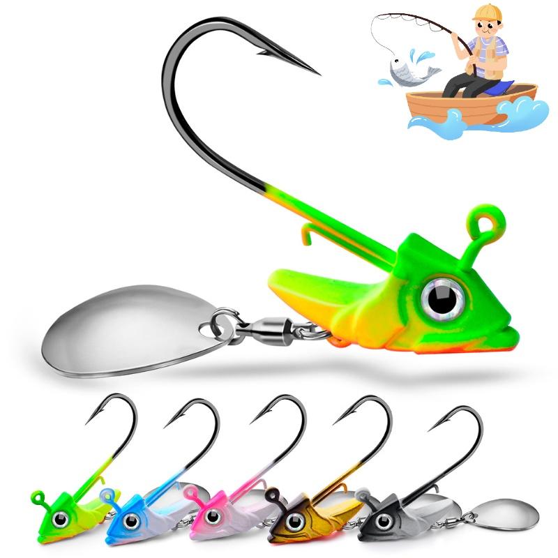 Proberos Jig018 Рыболовная приманка с джиг-головкой и мягкой рыбой Вес 7 г 10 г 15 г Идеально подходит для донной рыбалки в Северной Америке