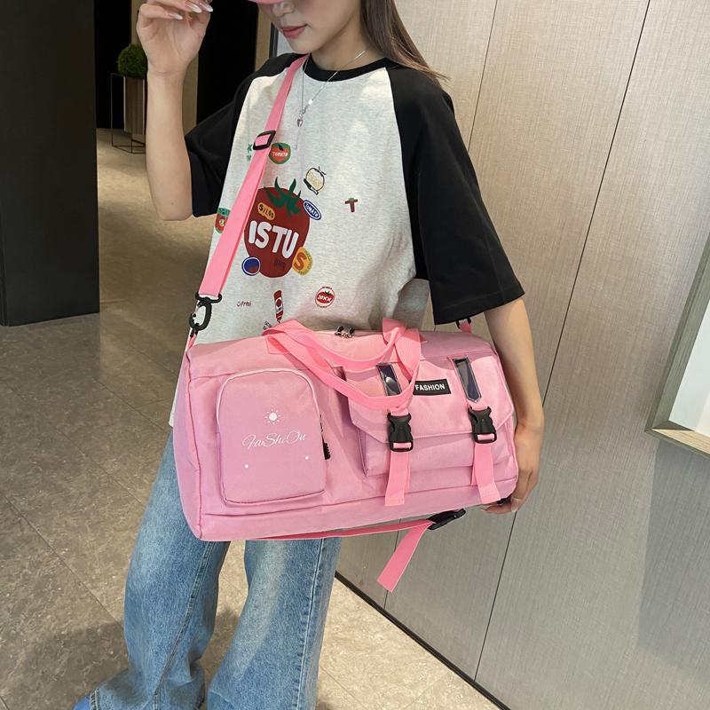 Большая вместительная портативная сумка-мессенджер, дорожная водоотталкивающая сумка, унисекс, студенческая дорожная сумка через плечо