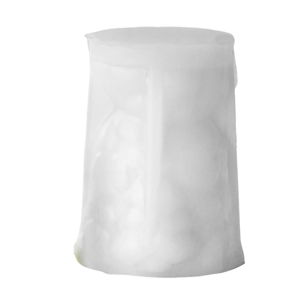 Aroma Candle Plaster Resin Ornaments Molds Santa Claus Candle Silicone Molds Aromatherapy Candle Mould for Home Decor Made