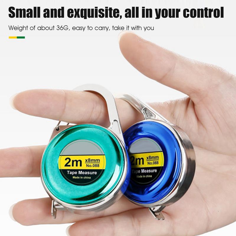 Рулетка Измерительная лента для тела 79 дюймов Измерительная лента для портного Измерительная лента для тела Гибкая измерительная лента для талии Карманная рулетка