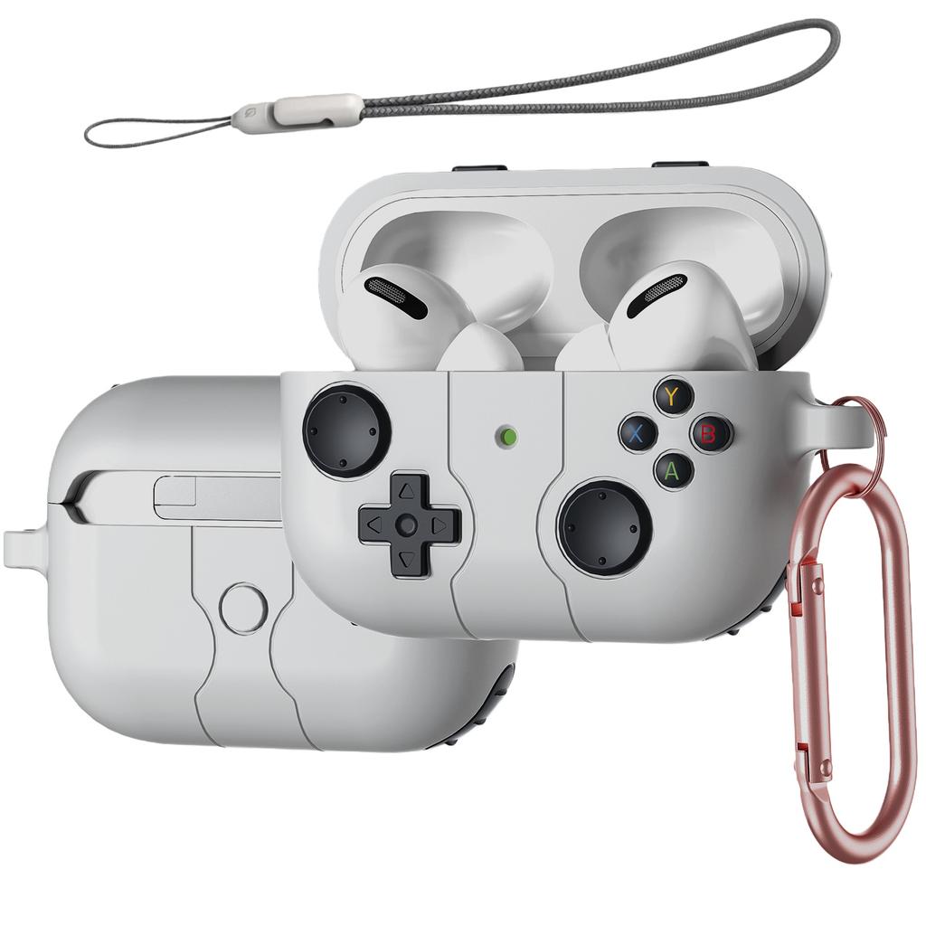 Для Airpods Pro 3/Pro 2/4 Чехол-накладка Дизайн игровой консоли Чехол для AirPod 4 Силиконовый защитный чехол для Apple AirPods Pro 3/Pro 2