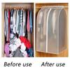 Fully Enclosed Clothes Dust Cover Anti-fouling Hanging Clothes Bag Coat Storage Bags  For Household