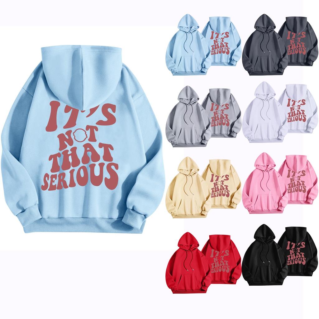 Women's Fashionable Daily Versatile Casual Hooded Sweatshirt, Daily Long Sleeved Patch Top Sweatshirt