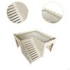 Wooden Guinea Pig Hideout Hamster Cage Hide and Seek Climbing Toy House