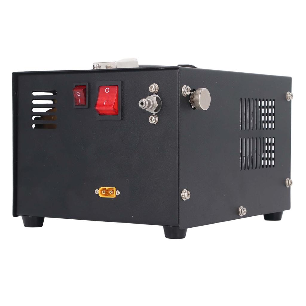 Воздушный компрессор PCP 4500Psi 30Mpa Высокое давление масляный безводный вентилятор охлаждения портативный электрический насос