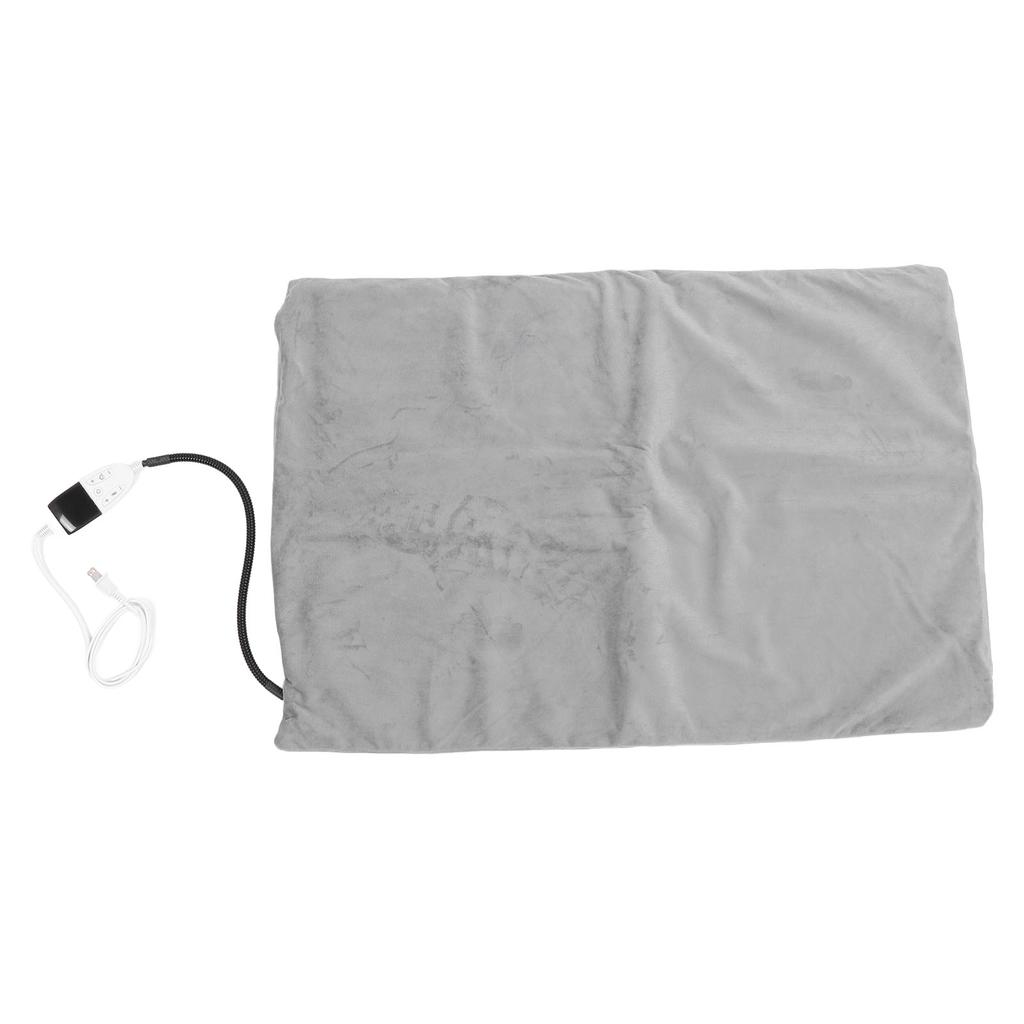 Электрический нагревательный коврик с таймером температуры, регулируемый, водонепроницаемый, устойчивый к жеванию шнур, для собак и кошек, подогрев