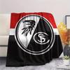 1Pc SC Freiburg Print Flannel Blanket High Quality Warm Comfortable Cover for All Seasons Perfect for Gifts Home Decor