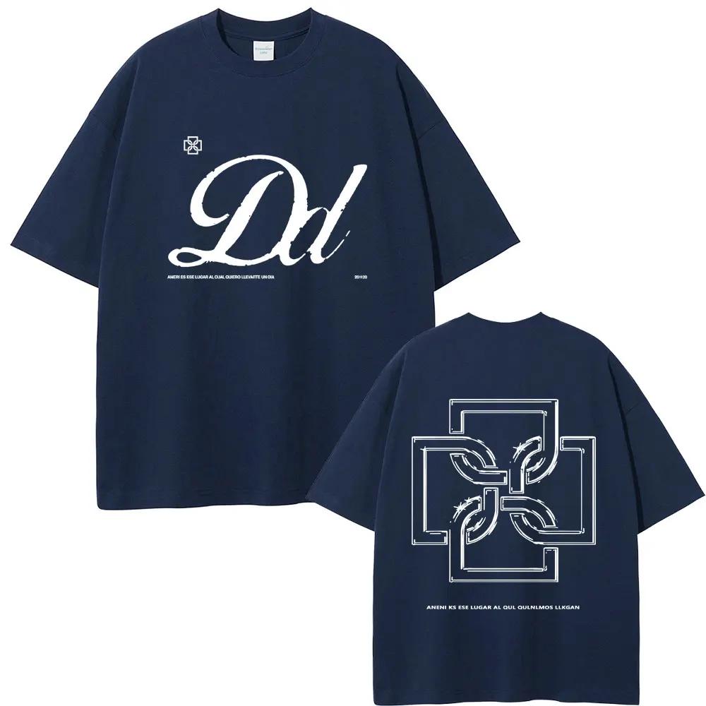 Rapper Duki Merch Tshirt Unisex Women Clothing Fashion Hip Hop Oversized T Shirts Unisex Casual Vintage Cotton Tshirts Streetwear