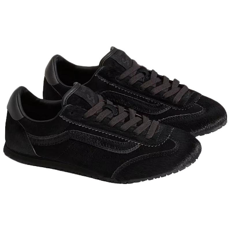 Vans Super Lowpro Pony Hair unisex casual shoes black VN000D83CJK