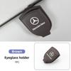 Зажим для солнцезащитных очков на козырек автомобиля, стойка для хранения очков для Mercedes Benz AMG W204 W205 W203 W211 W201 W210 W108 W124 W190 W202 W212 W126 FYZAB1