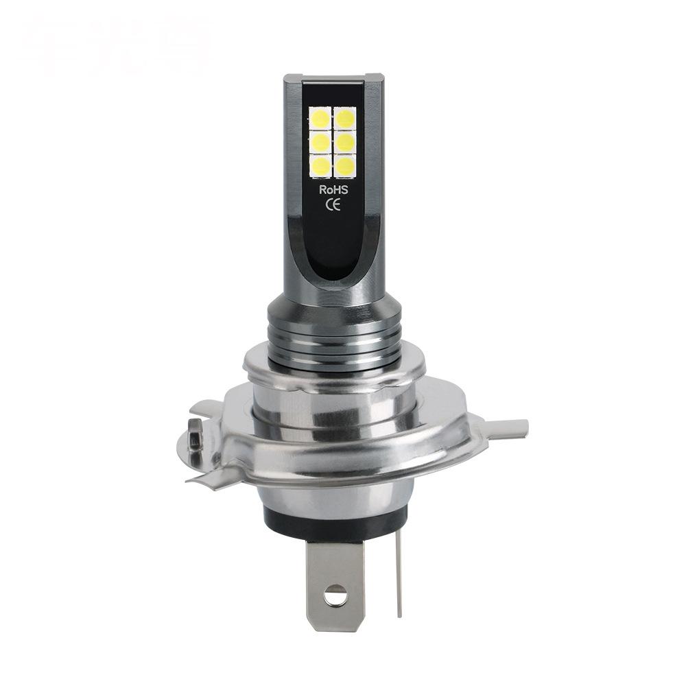 1шт автомобиль мотоцикл мини светодиодные лампы противотуманные фары H4 фары дальнего света противотуманные фары