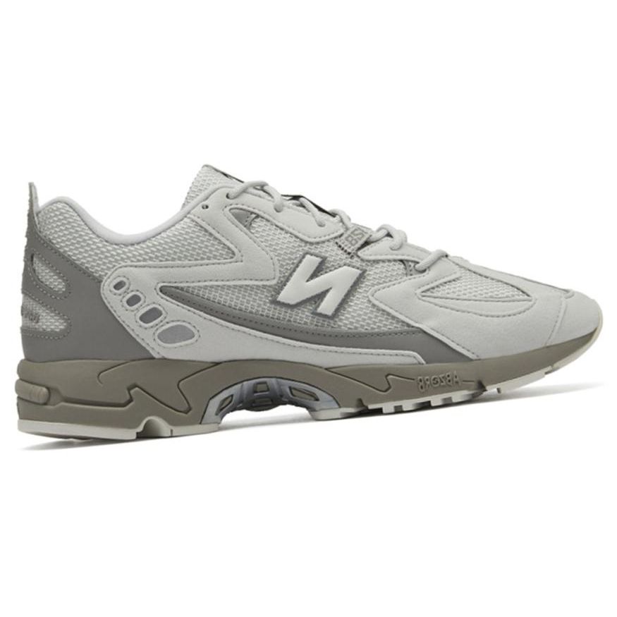 New Balance NB 828 Fabric Synthetic Leather Comfortable Versatile Low-Top Lifestyle Casual Shoes Unisex Sneaker Light-Gray ML828SM
