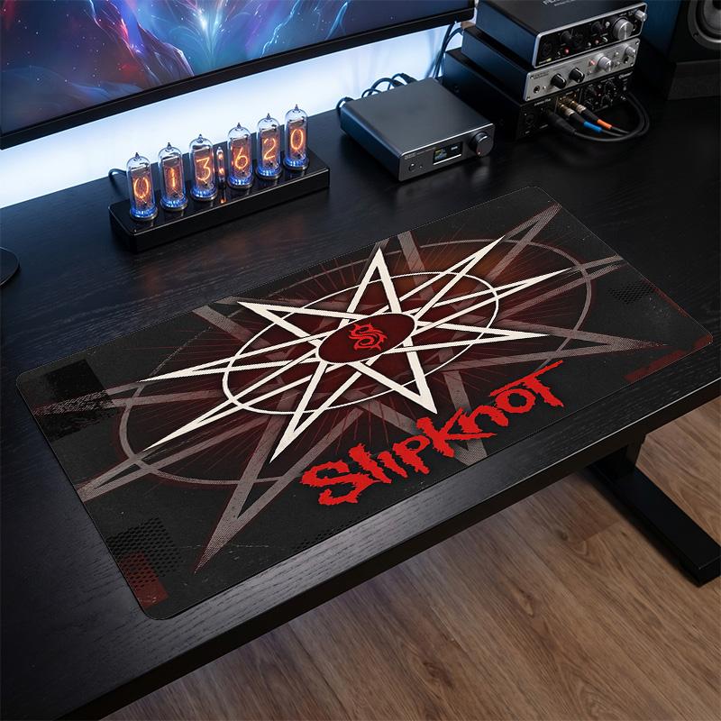 Slipknot Print Large Mouse Pad Smooth Surface Anti?Slip Desk Mat For Gaming Office Laptop Decoration