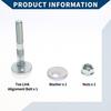 Pack of 1 For Toyota Highlander Camber Alignment Bolt with Gasket Nut 4840948030