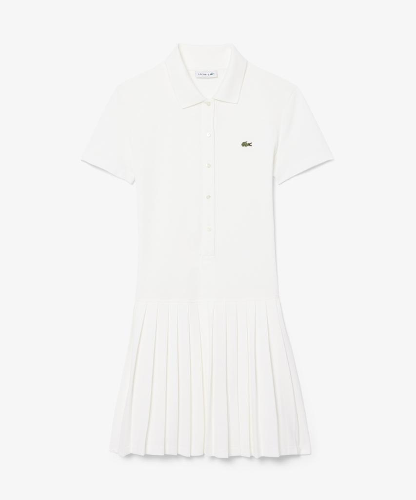 LACOSTE Женское мини-платье-поло с коротким рукавом из пике Ef8839-56G 70V