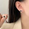 Серьги-бантики из агата, милые, легкие и роскошные, изысканные, темпераментные, стильные, высококачественные серьги, новый стиль для женщин