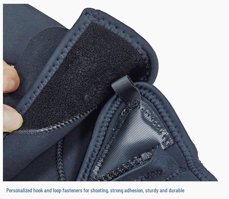 Гидрокостюм OUZO7mm CR Super Elastic с длинным рукавом - Толстый, Защищающий от холода для серфинга, фридайвинга и подводного плавания