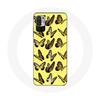Case - MANIACASE - Poco M3 Pro - Butterflies - Yellow - Flexible
