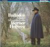 LP Record WERNER HOLLWEG ROMAN ORTNER Balladen Schubert Schumann Loew 642620 TELEFUNKEN 1980 Germany Classical Used
