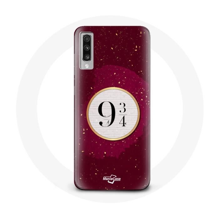Case - Harry Potter - Samsung Galaxy A70 - Soft - Red - Protection