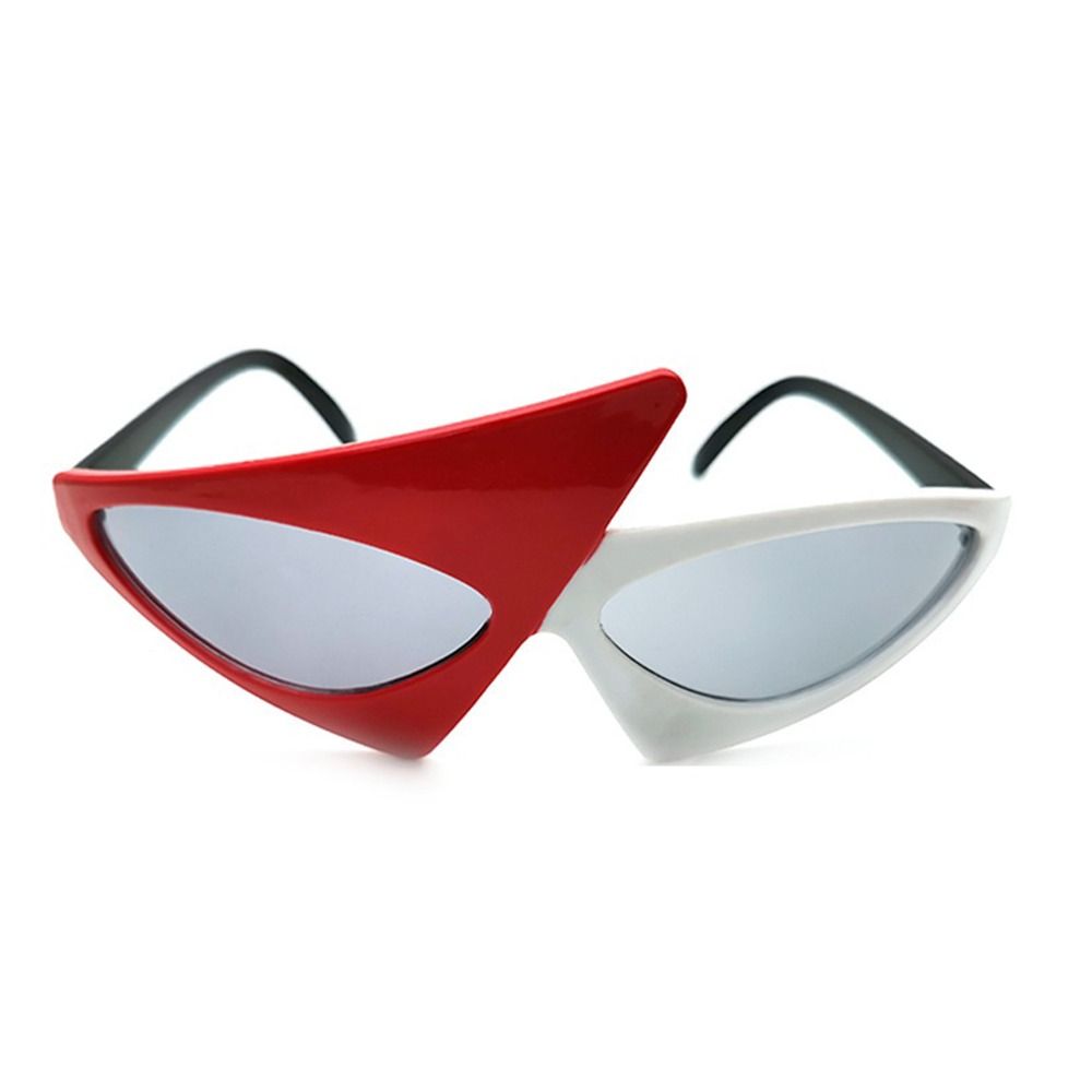 Солнцезащитные очки с полной оправой, треугольные, защита глаз, ультралегкие, асимметричные, блокирующие синий свет, в стиле хип-хоп