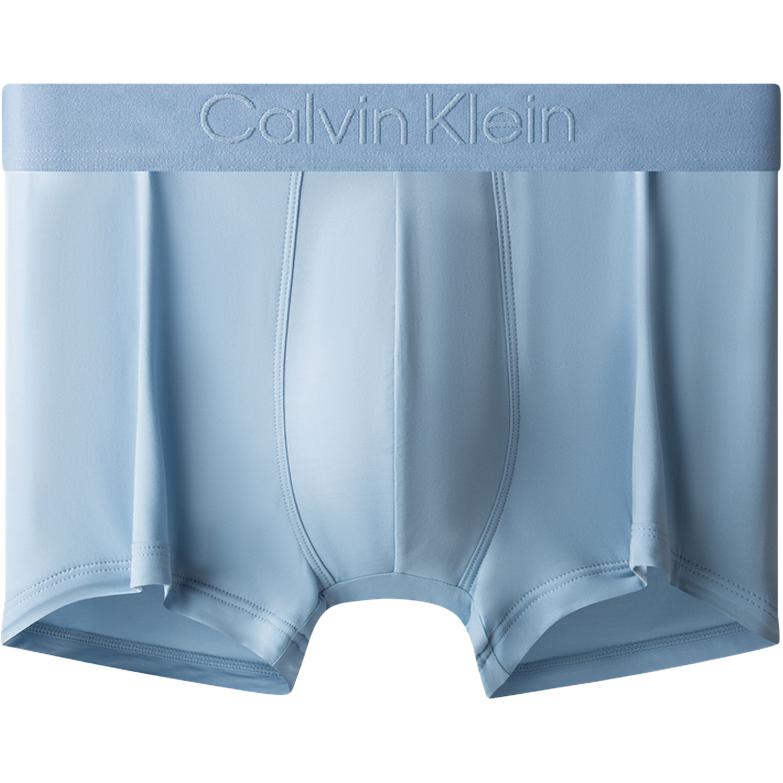 Calvin Klein Black Label Series Cool Feel влагоотводящие шорты-боксеры с низкой посадкой, не натирающие, мужские шорты исландско-синего цвета NB3390-8I3
