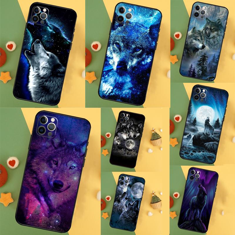 Чехол Animal Wolf Galaxy для Huawei Nova Y61 Y73 Y70 Y72 Y60 Y90 Y91 7i 8i 11i 12i 12s 9 10 SE P20 P30 P40 Lite