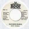 7inch Record RICKY GENERAL - Bad Mind People NONE Roof Internatio Jamaica Reggae, Ska & Dub Used