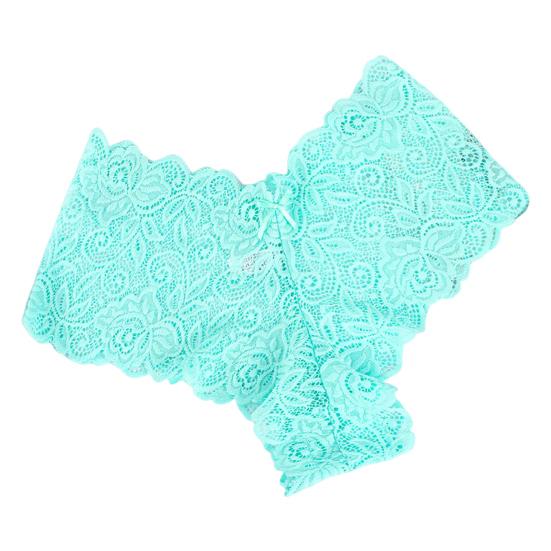 Women's Panties Floral Lace Low Waist Briefs Stretchy Sexy Breathable Underpants for Girls Daily Wear And Sleep