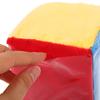 Insertable Card Square Plush Toy 10Cm Cube Plastic Film Sponge Dice Children Enlightenment Teaching Aids Multicolor Game Dice