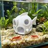 Аквариумное укрытие в форме рыбы, 3D-печатные многодырчатые пещеры для рыб и креветок, нетоксичные, безопасные украшения для аквариума, аксессуары для аквариума