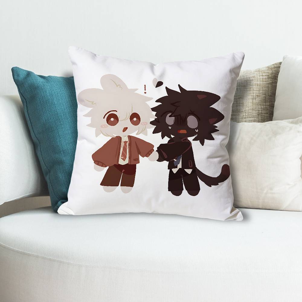 SSaihate SStation Game Anime Celebrity Merchandise AllMatch Printed Pillow Case Sofa Car Office Room Decoration Protector