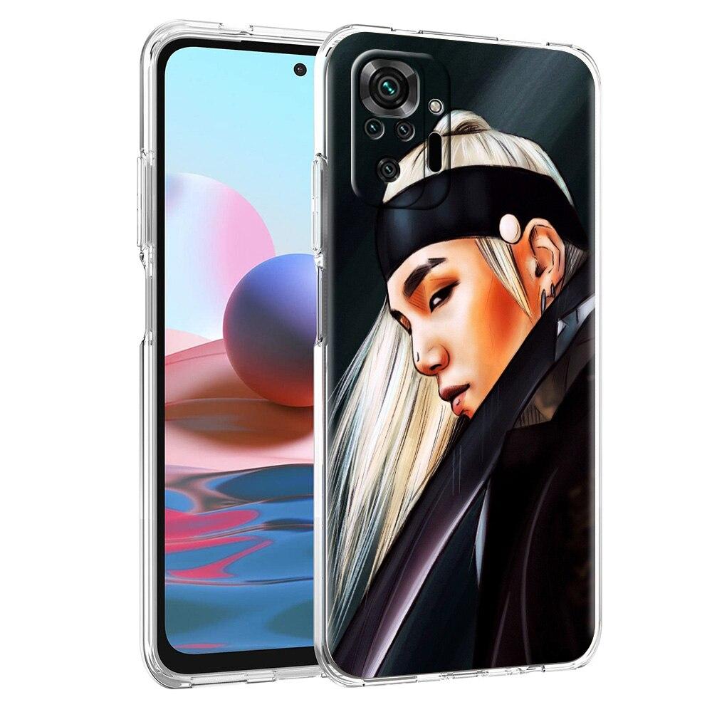 Чехол для телефона Xiaomi Poco X3 NFC M3 F3 Redmi Note 9S 9 8 10 Pro 7 8T 9C 9A 8A K40, мягкий силиконовый прозрачный чехол Agust D suga