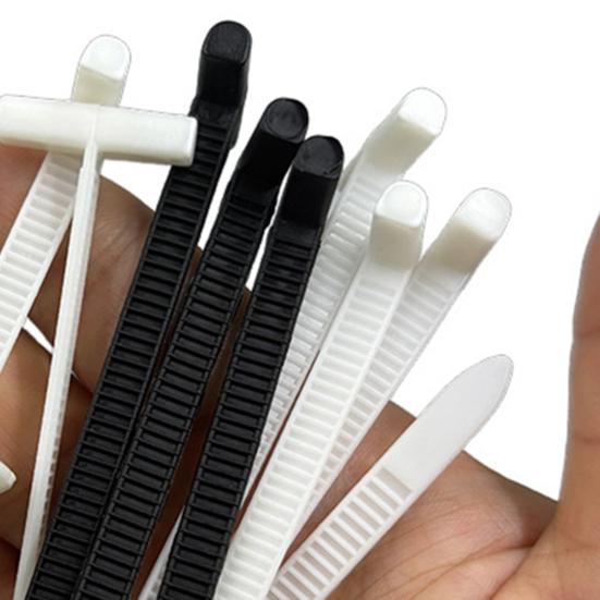 Нейлоновая универсальная пряжка для кабельной стяжки, самоблокирующийся держатель кабельных стяжек на молнии для ремонта автомобилей, сверхпрочная многофункциональная пряжка для кабельной стяжки