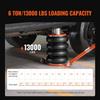 Air Jack 6 Ton/13000 lbs Pneumatic Jack with Heightened Column for Sedan