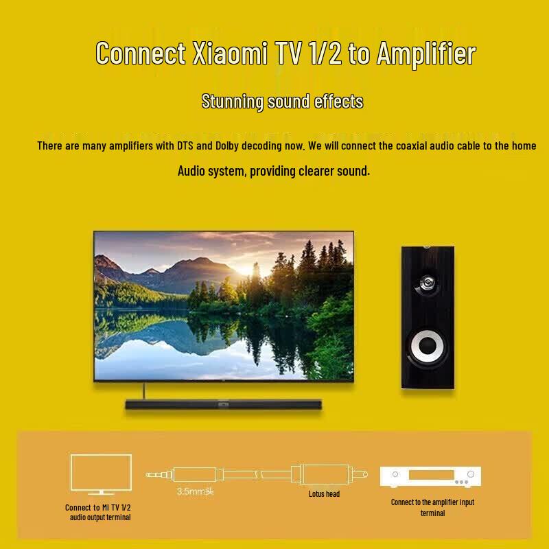 Ugreen Аудиокабель 3,5 мм на RCA коаксиальный