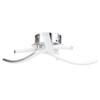 Светодиодный потолочный светильник Nordic Modern WavyStrip Design Lamp Living Room Bedroom White Light AC85265V