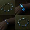 Heart Lianxing Fashion Luminous Bracelet Korean Girl Girlfriend Gift Bracelet Blue Fluorescent Sweet Bracelet