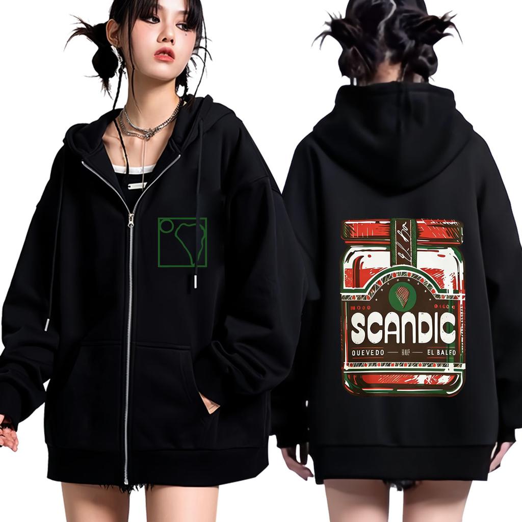 QUEVEDO EL BAIFO Album Tour Graphics Zipper Hoodie Men Women Fashion Long Sleeve Loose Oversized Zip Up Jacket Streetwear
