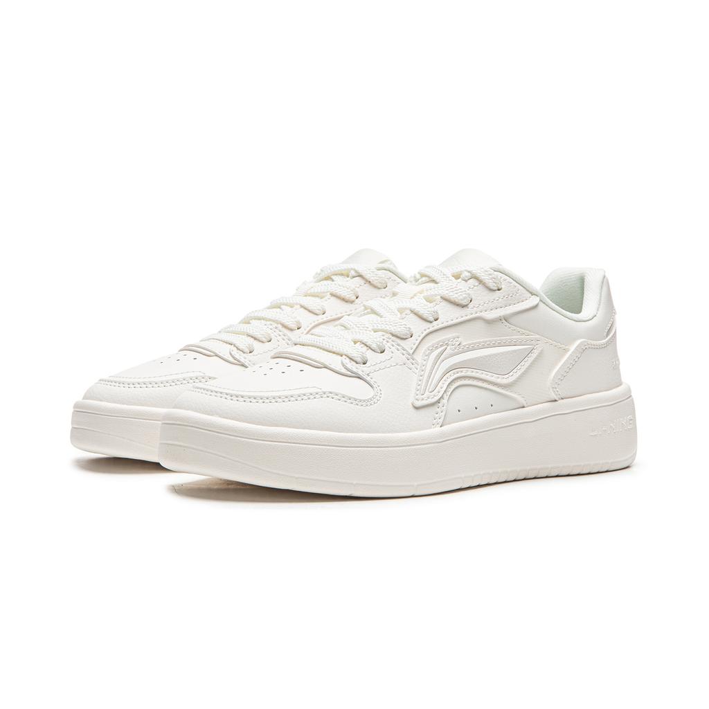 Li Ning Floating Boat Низкие Кеды для Скейтборда Женские Белые AGCW210-1