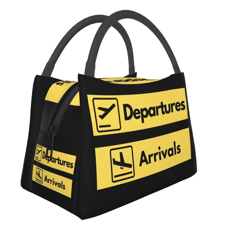 Теплоизолированная сумка для обеда Born To Fly Flight Pilot, авиационный летчик, капитанский ланч-бокс для женщин, школьные сумки для пикника