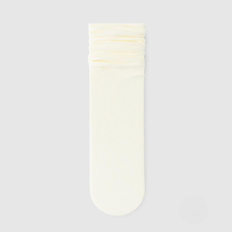 Ladies Summer Thin Style Yuezi Ice Silk In The Tube Pile Socks