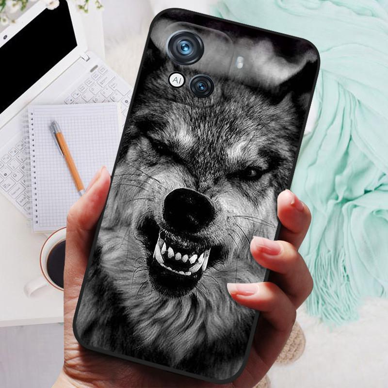 Для Blackview Oscal C80 Чехол Черный Силиконовый Бампер Волк Львы Мягкие ТПУ Чехлы для Телефона Blackview Oscal C80 Funda Coque C 80 Capa