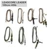2x 100cm/45lb Carp Fishing Accessories Leadcore Leader Hybrid Lead Clip QC Swivel Run Rig System Braided Wire Line For Carp Fishing Rigs