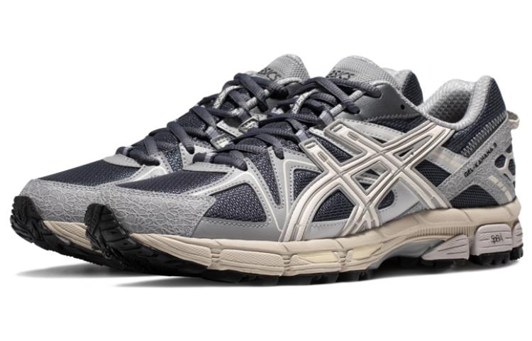 Asics Мужские низкие беговые кроссовки Gel-Kahana 8 Серый Черный Коричневый 1011B109-031