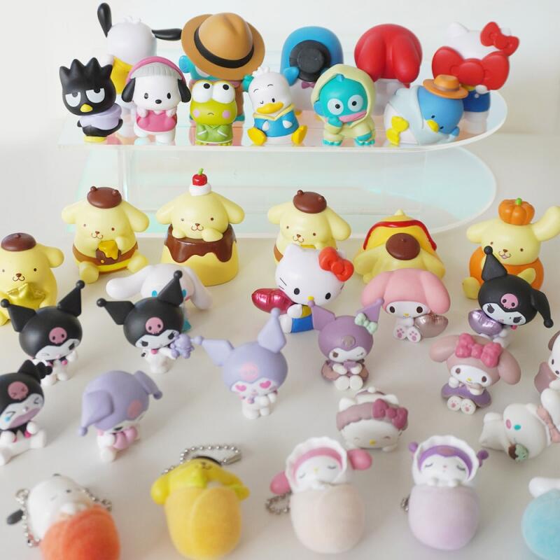 Брелок-фигурка Sanrio, капсулы со случайным розыгрышем (37 видов) (исключая Вариант 1)