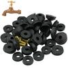 58pcs Faucet Washer Set Rubber Pipe Faucet Sealing Washers O-rings For Kitchens Bathrooms Toilets Faucet Replacement Washers