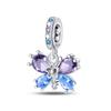 925 Sterling Silver Classic Retro Dignity Butterfly Charms Beads Fit 925 Original Bracelets DIY Birthday Jewelry Gifts