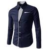 Casual Cotton Soft Thin Mens Shirts Slim Fit Luxury Business Long Sleeve Shirt Male Lapels Outwear Streetwear